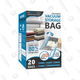 Vacuum Storage Bags (20-Pack) | $20 | Amazon